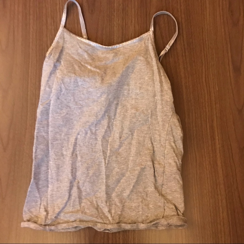 gray tank top- like new